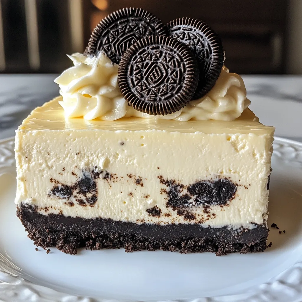 No Bake Oreo Cheesecake Einfaches und Leckeres Rezept