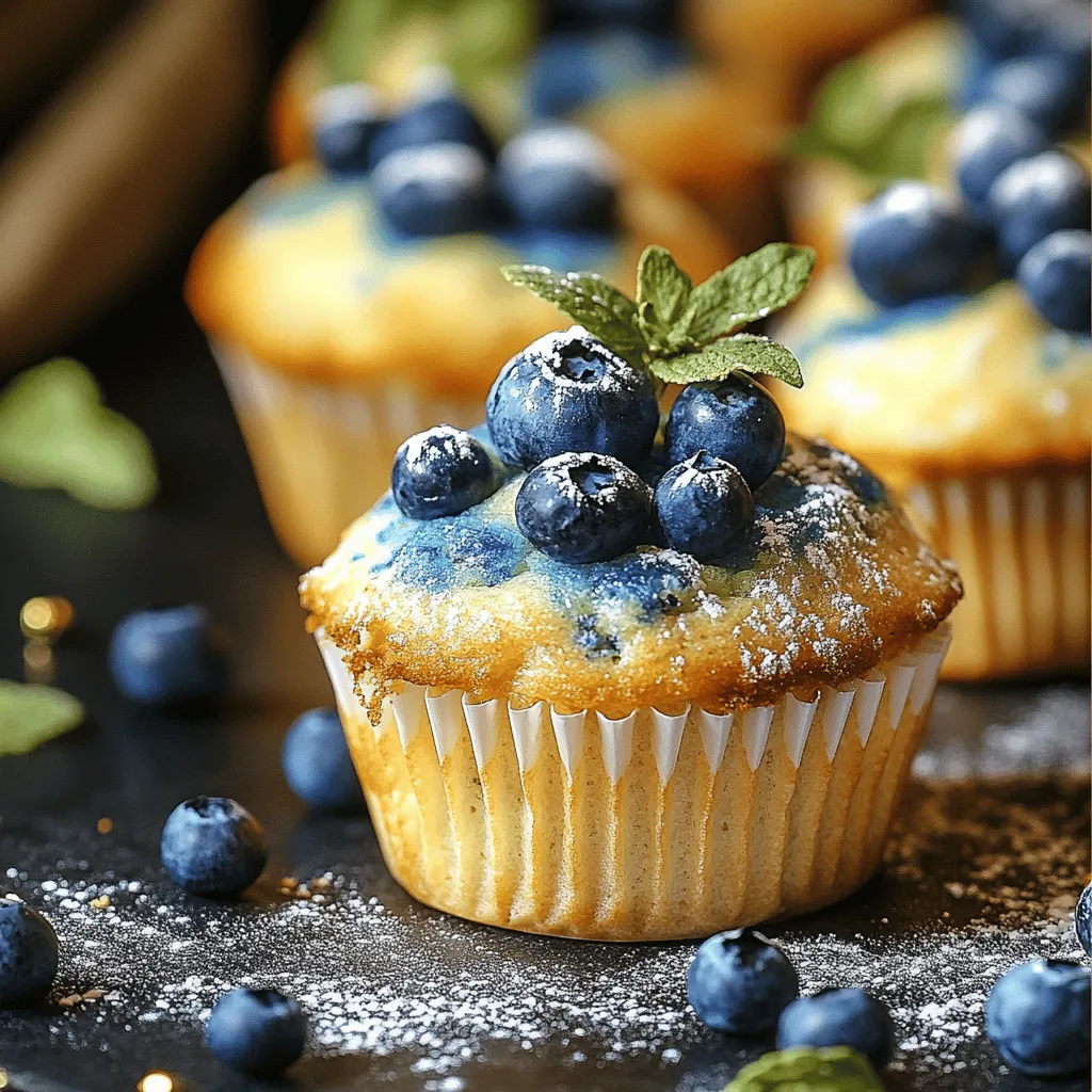 Frische Blaubeermuffins Einfache und leckere Anleitung