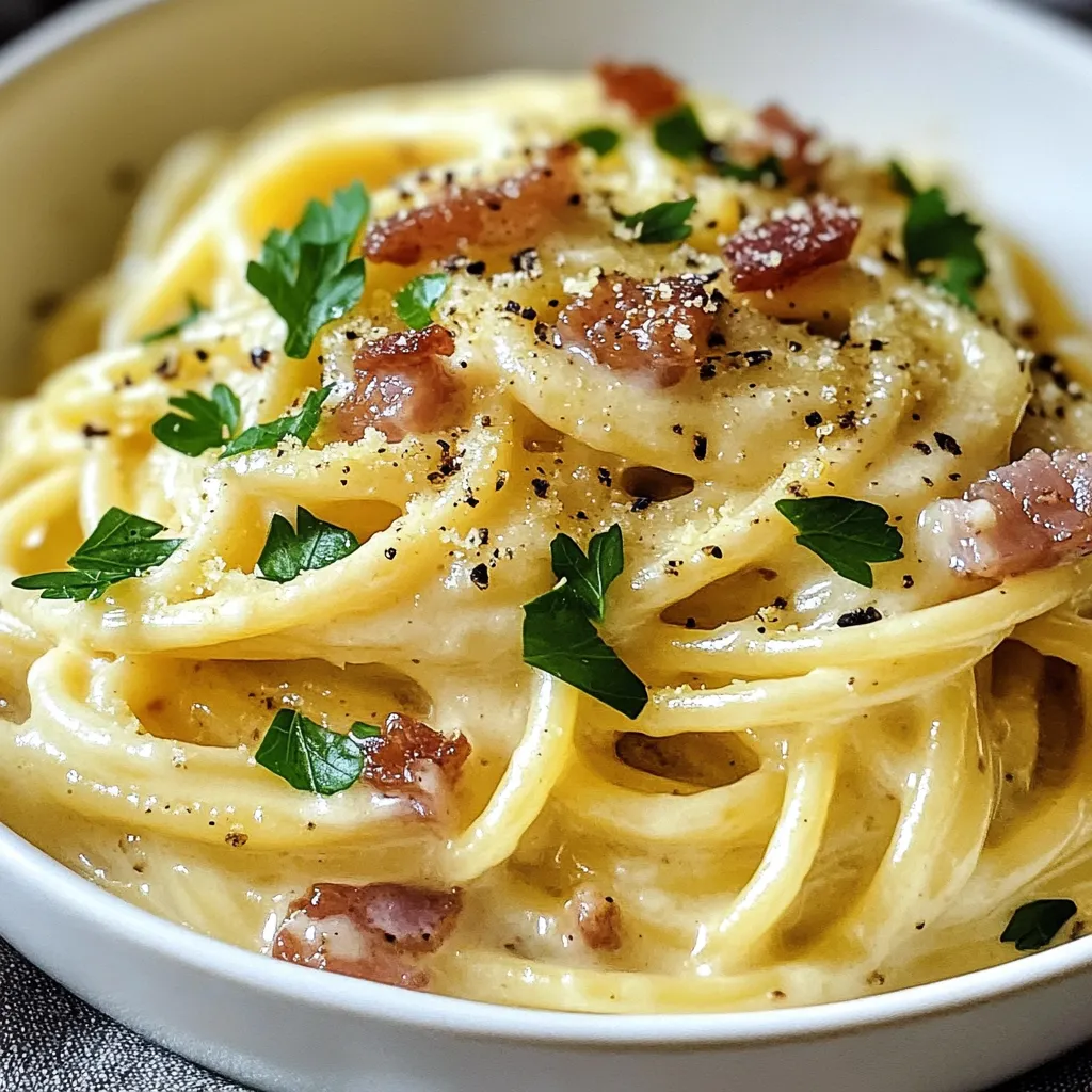 Classic Carbonara Einfach und köstlich zubereiten
