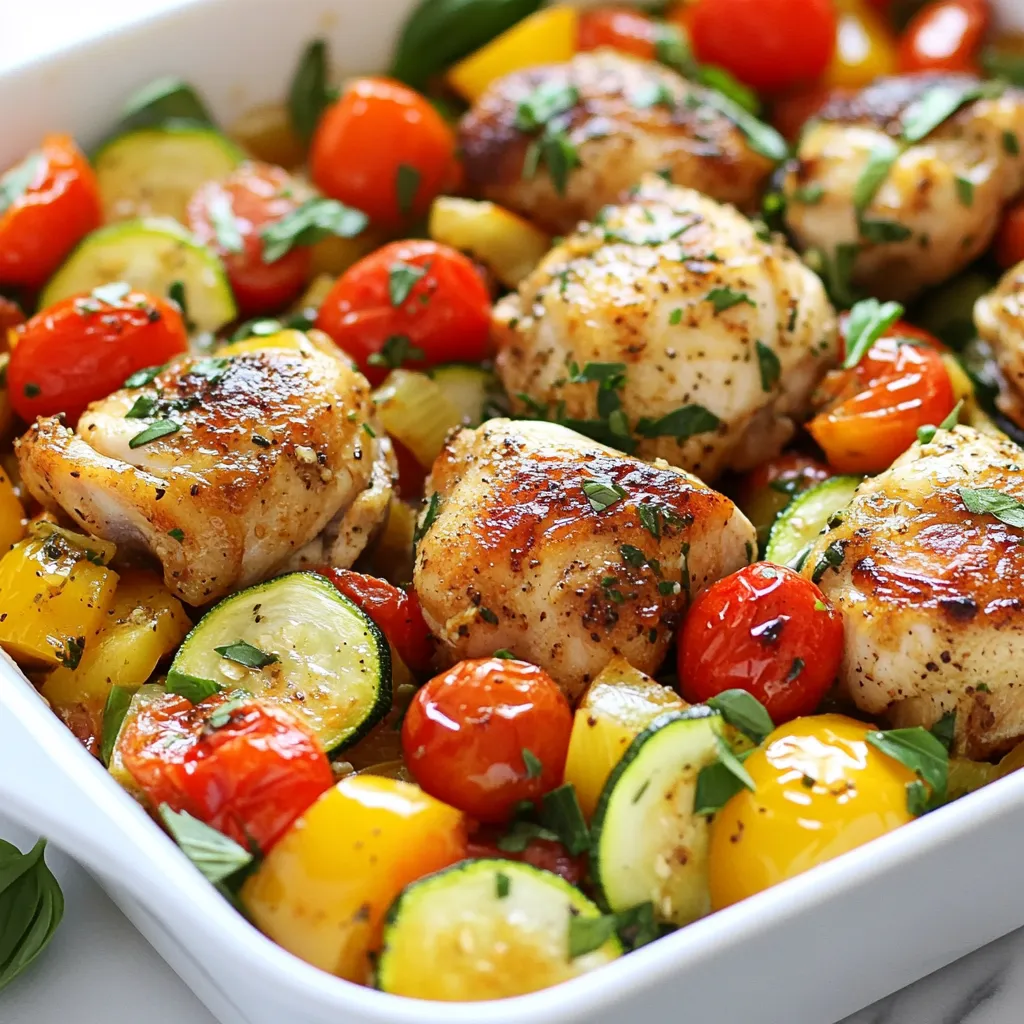 Gluten Free Weeknight Chicken Skillet Einfaches Rezept