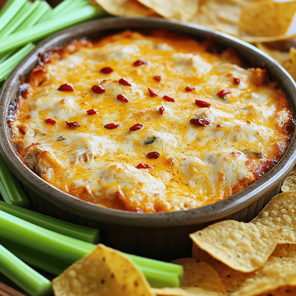 Cremiger Buffalo Chicken Dip Einfacher Genuss für alle