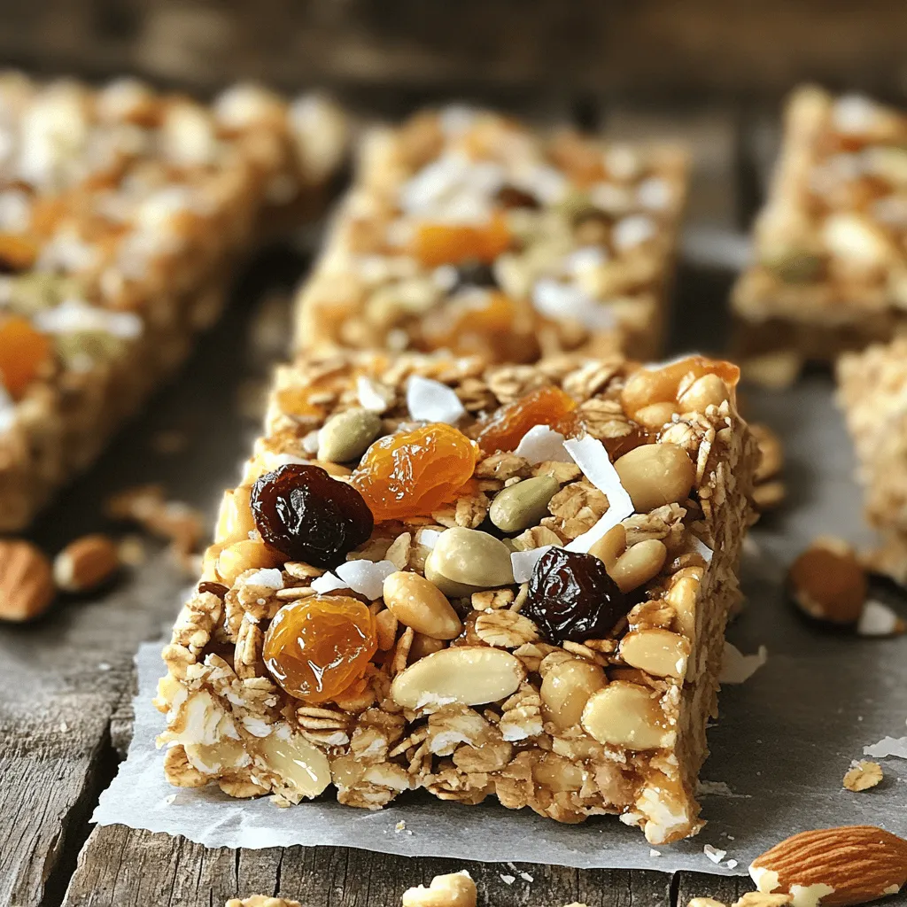 Homemade Granola Bars Einfach und Gesund Genießen