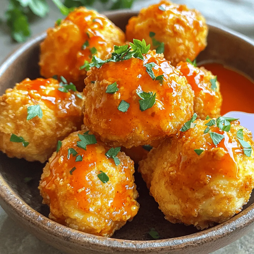 Verlockende Air Fryer Buffalo Chicken Bites Rezept