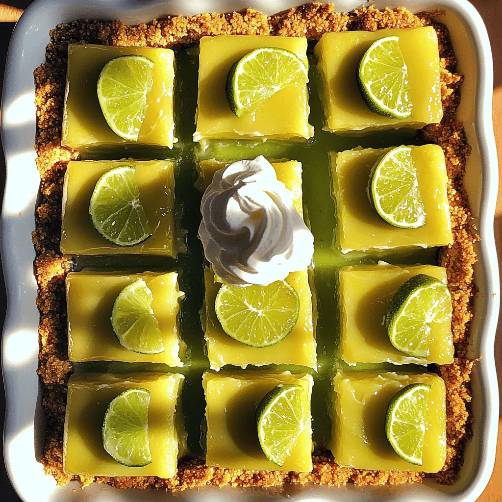 Key Lime Pie Bars Frisch und Erfrischend Einfach
