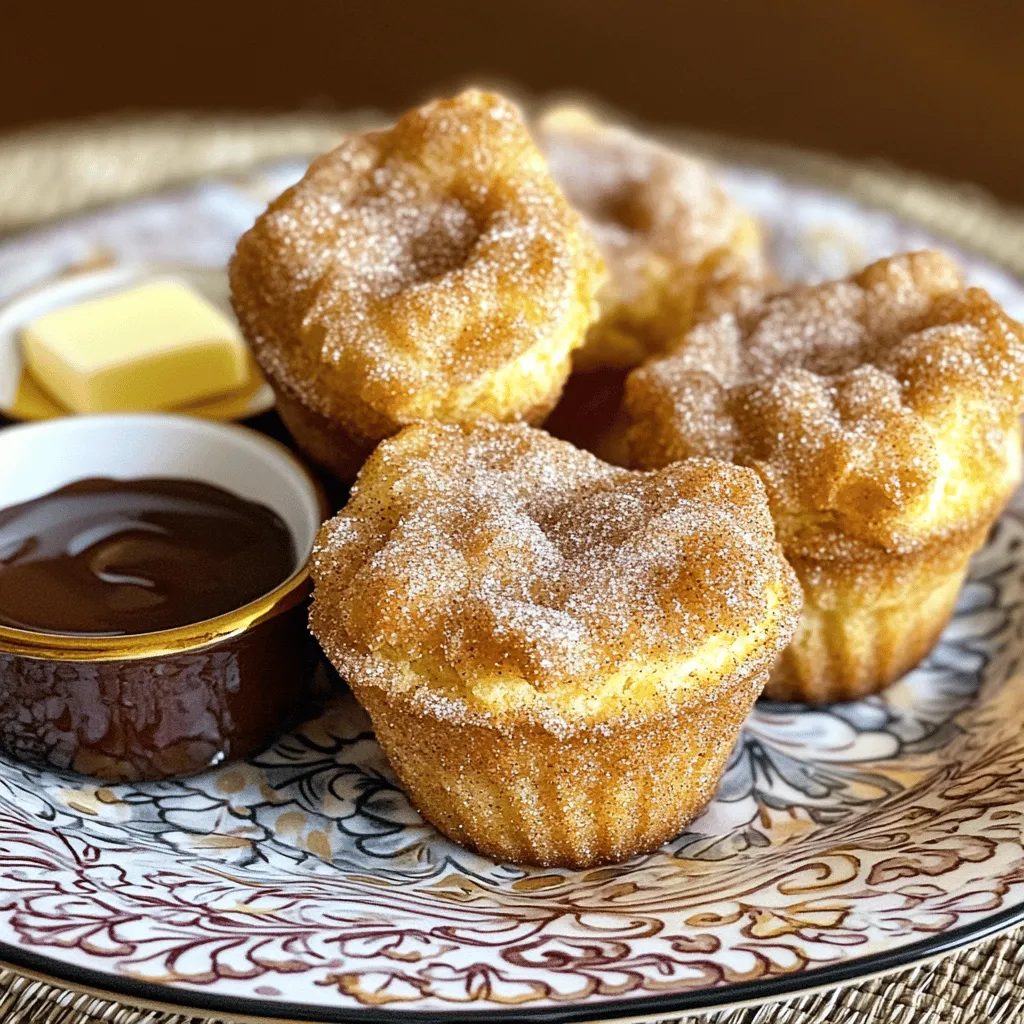 Cinnamon Sugar Churro Muffins Leckeres Rezept