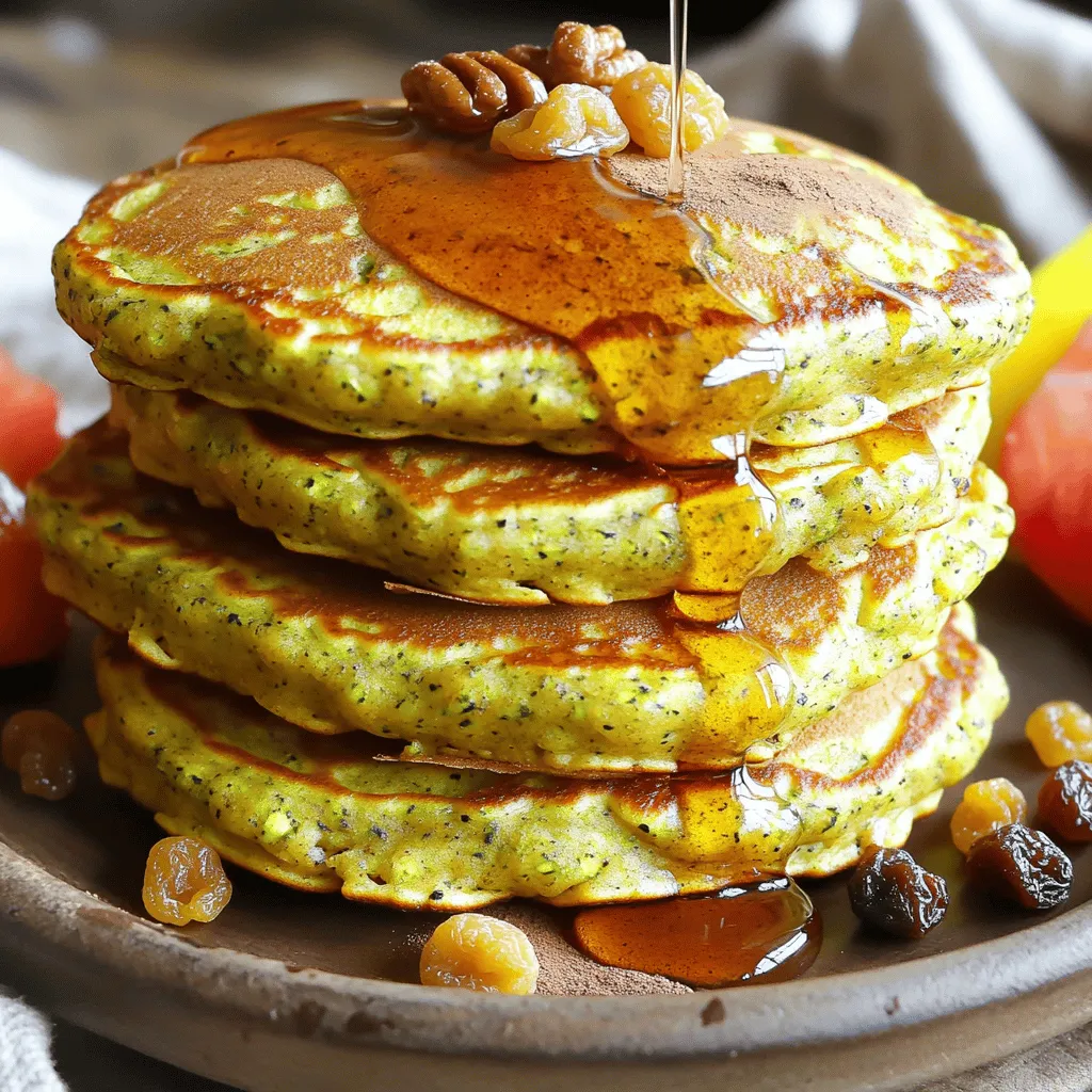 Zucchini Bread Pancakes Lecker und Einfach Zubereiten