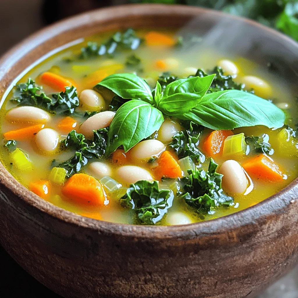 Tuscan White Bean Soup Kraftvolle Genussmomentaufnahme
