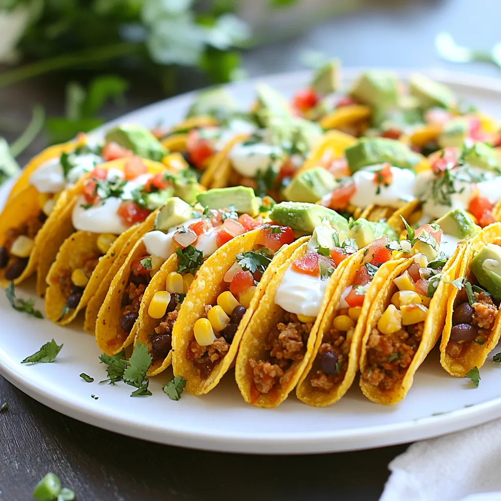 Baked Tacos Lecker und Einfaches Rezept