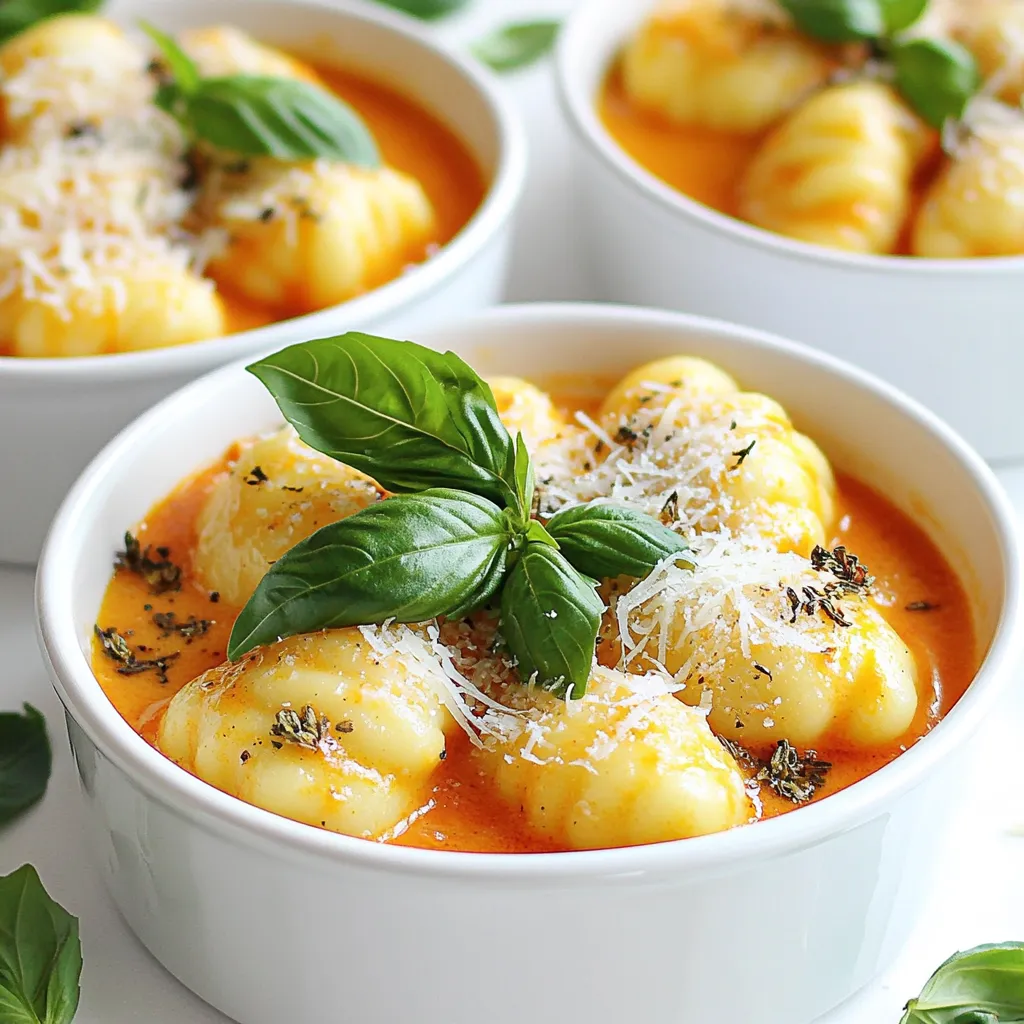 Cremige Tomaten Parmesan Gnocchi One Pot Genuss