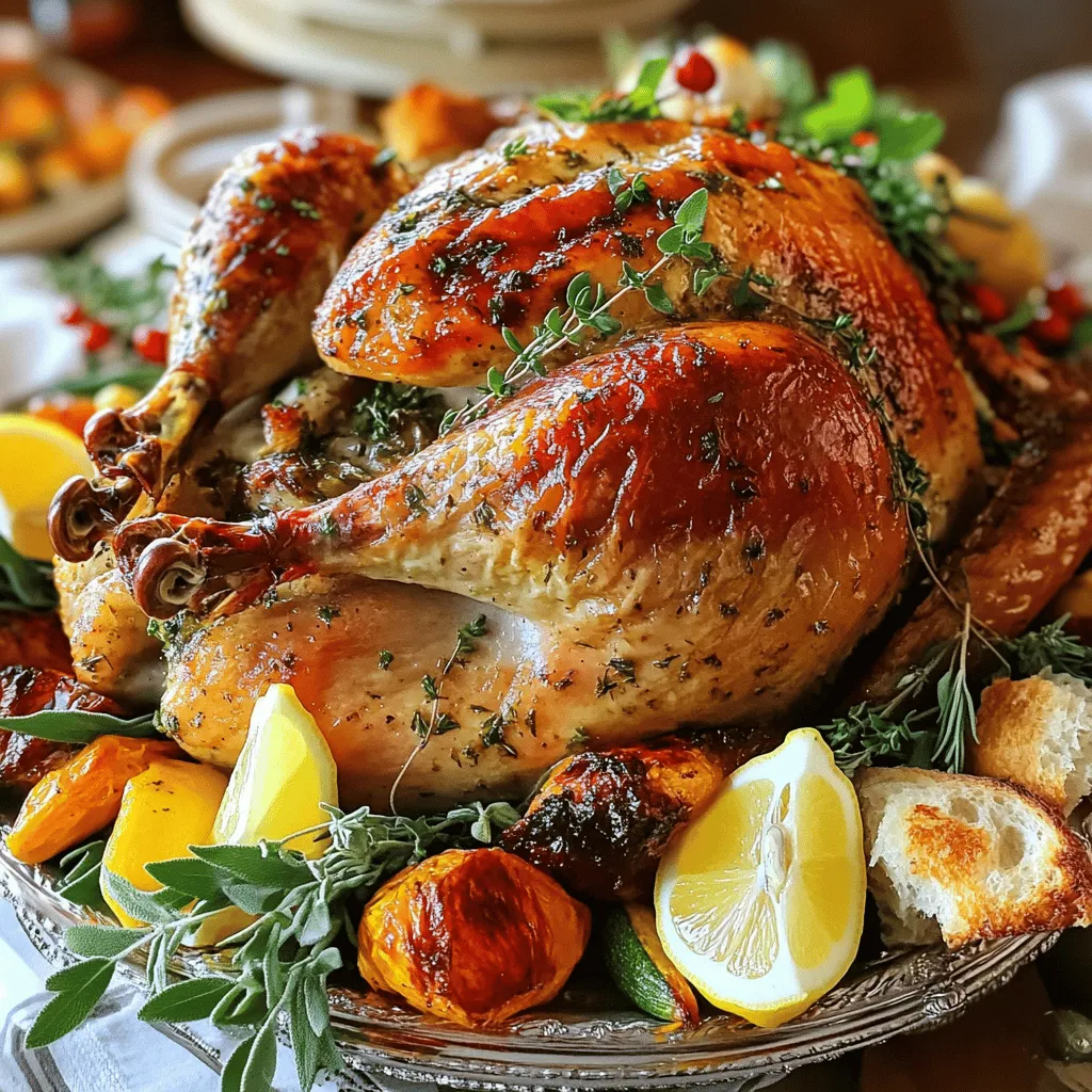 Herb Butter Roasted Turkey Saftig und Aromatisch Genießen