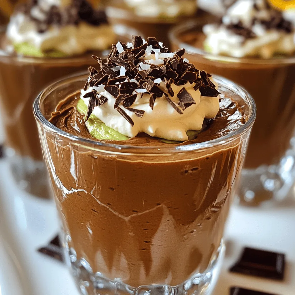 Schokoladen-Avocado-Mousse Köstliches Dessert Rezept