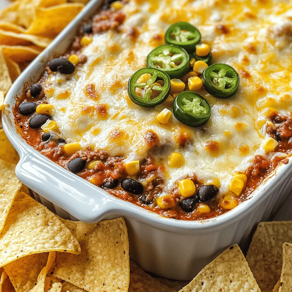 Meaty Texas Trash Dip Für jeden Partybedarf