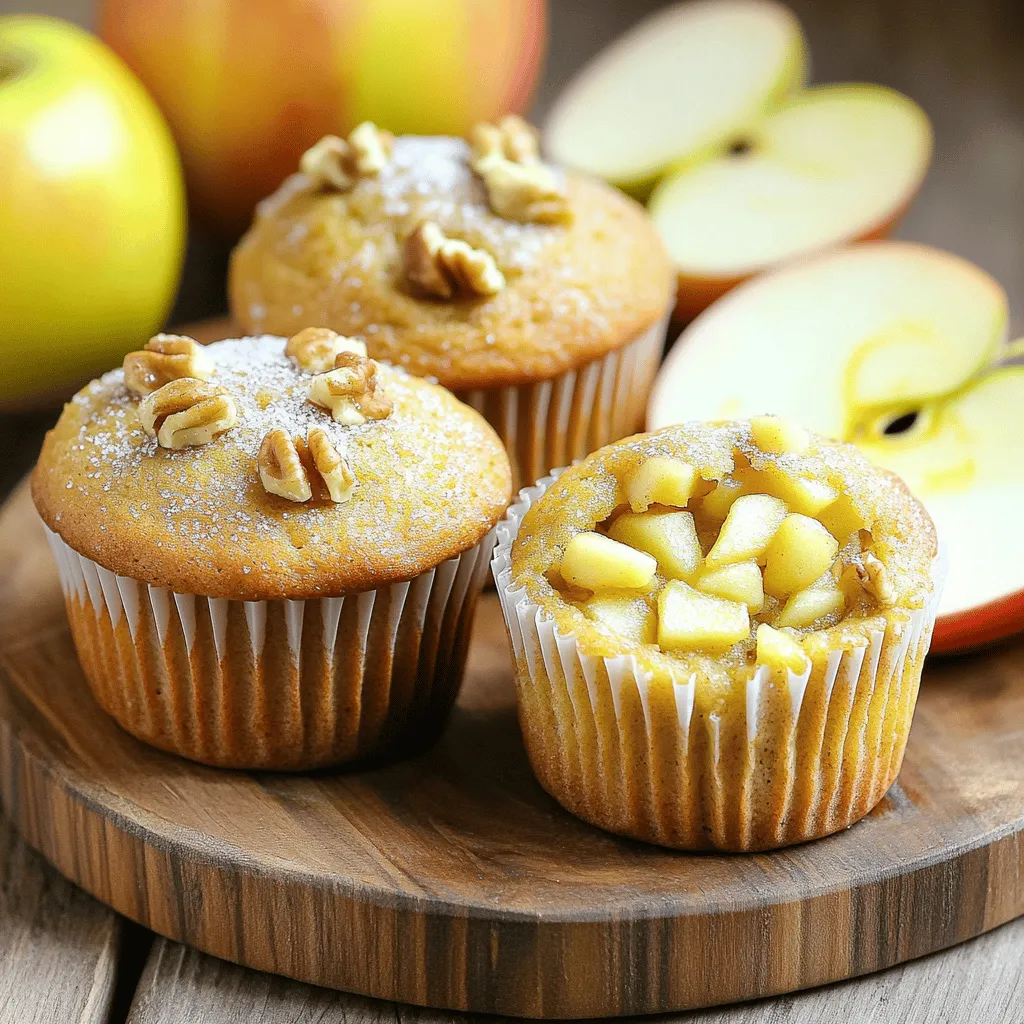 Bakery Style Apple Cider Muffins Köstlich und Einfach