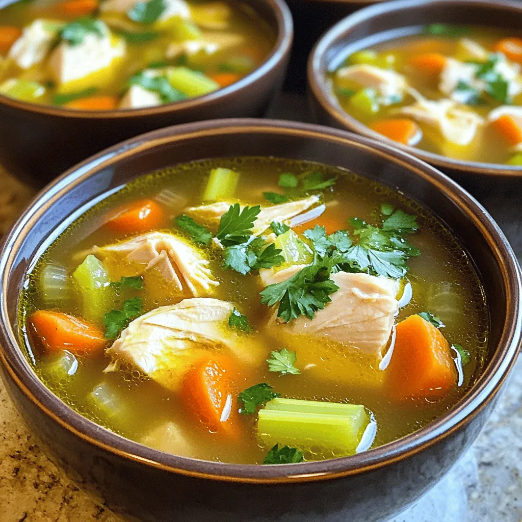 Eine klassische Hühnersuppe macht man einfach. Du brauchst frische Zutaten und etwas Zeit. Eine gute Basis sind Hähnchenbrustfilets, Zwiebeln, Karotten und Sellerie. Diese Zutaten geben der Suppe viel Geschmack.