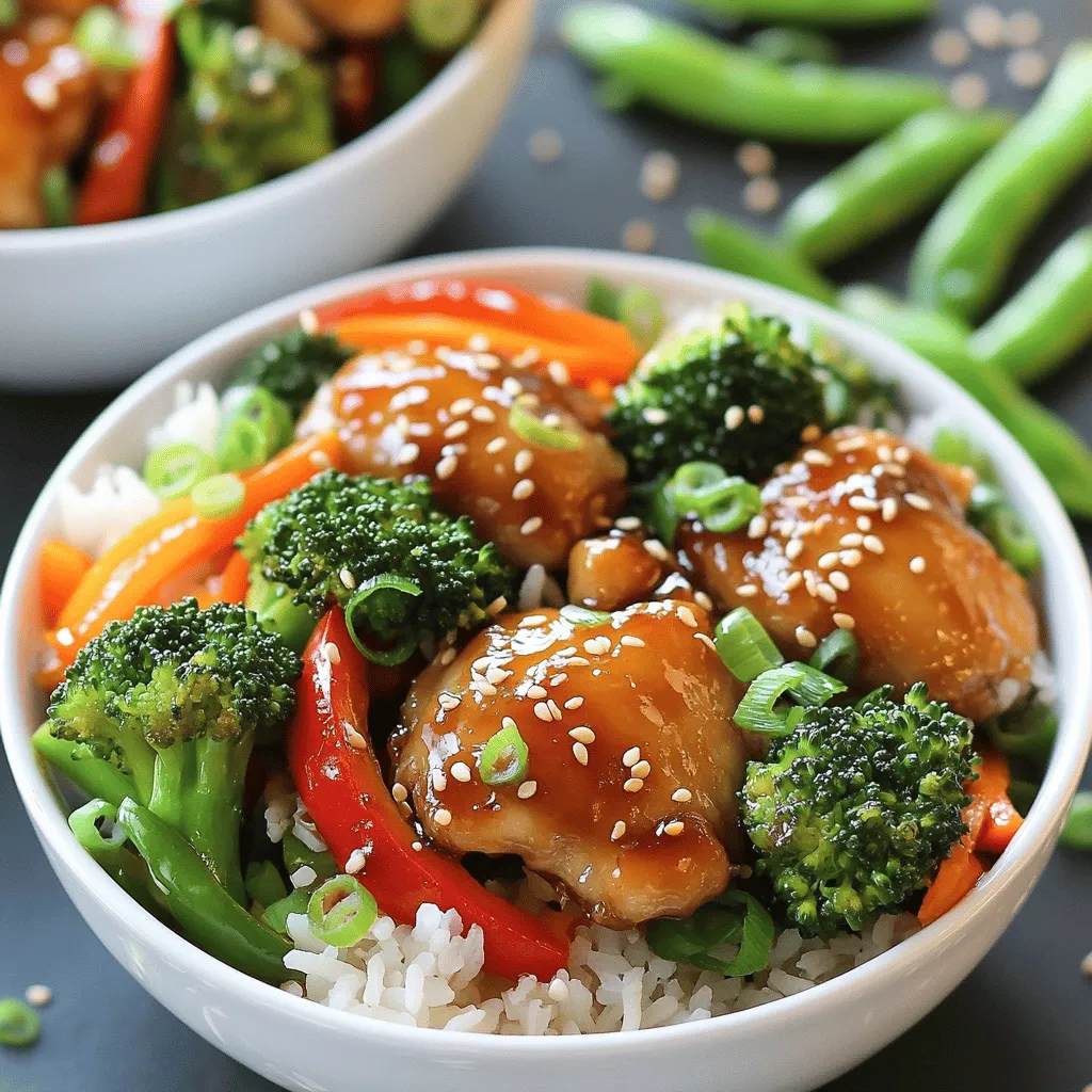 Besser-Als-Lieferdienst Sesam-Hähnchen-Bowls