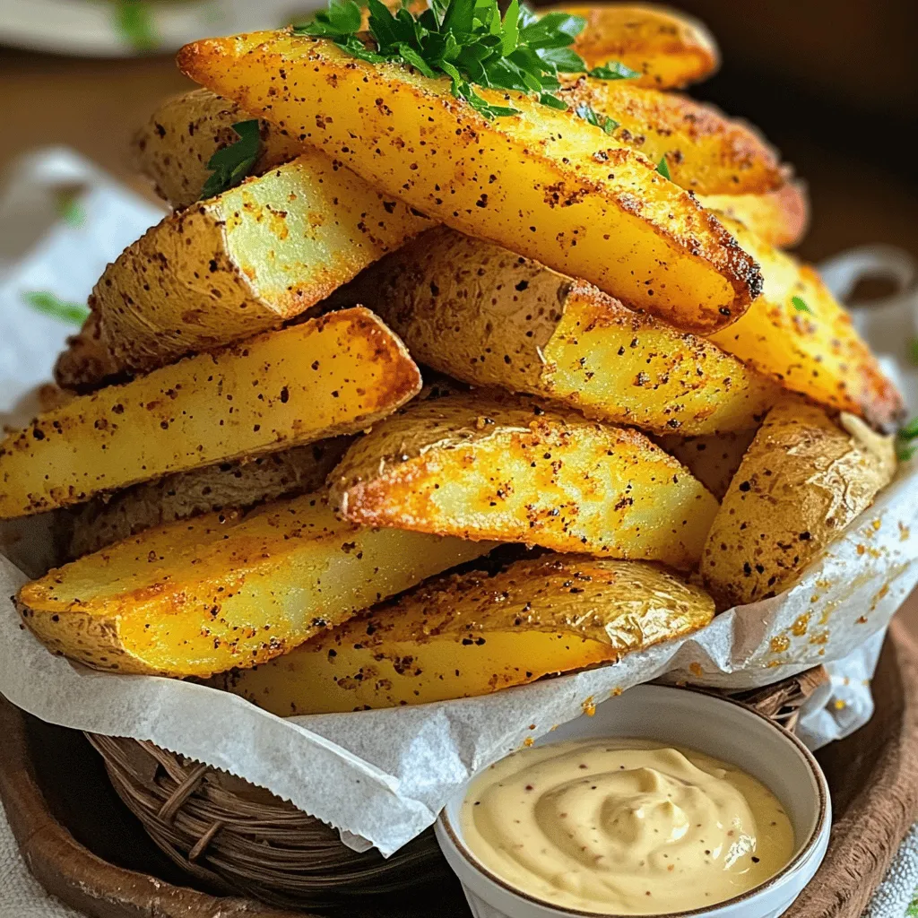 Crispy Cajun Potato Wedges Einfache und knusprige Snacks