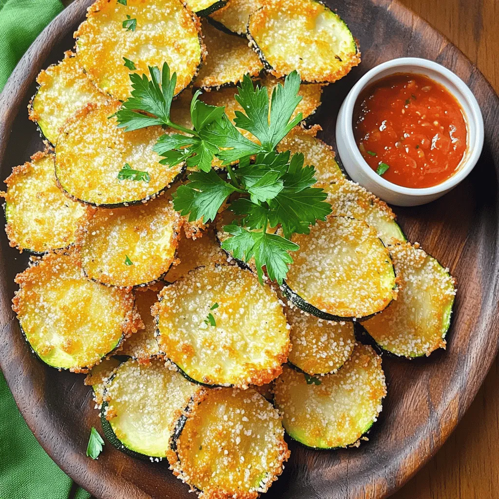 Air Fryer Parmesan Zucchini Chips Knuspriger Genuss