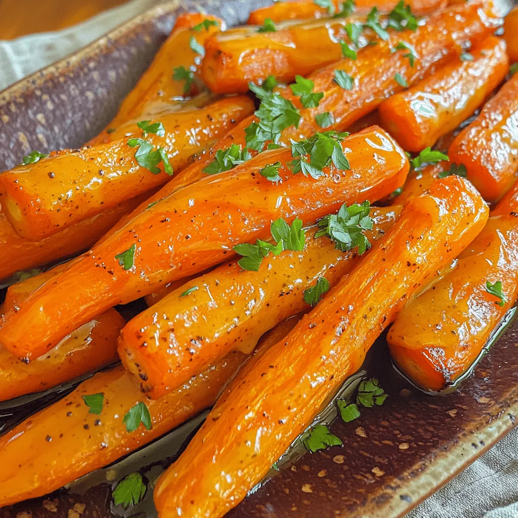 Honig-Senf Röstkarotten leckeres Rezept für alle