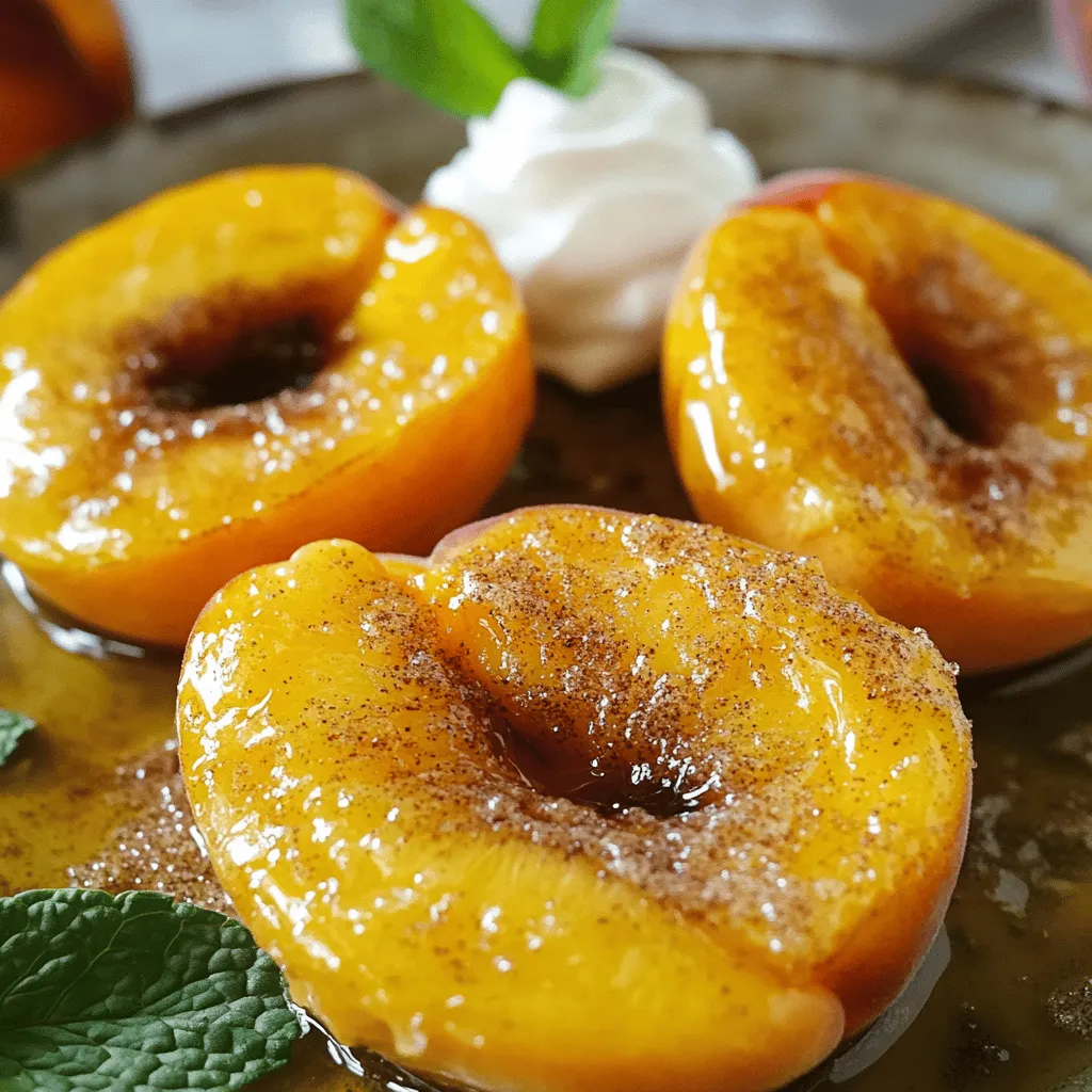 Einfache Air Fryer Pfirsiche Schnelle und Leckere Zubereitung