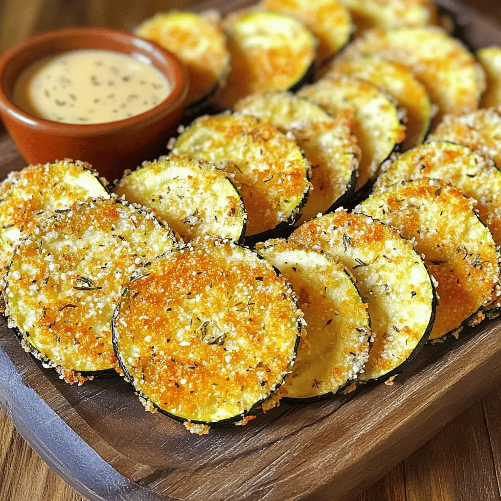 Zucchini Parmesan Crisps Knusprig und Lecker Genießen