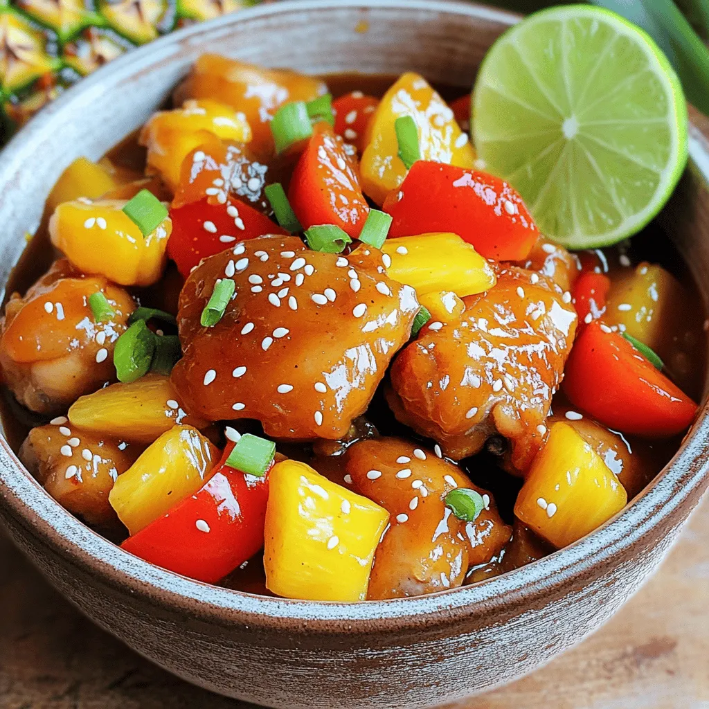 Slow Cooker Sweet and Sour Chicken Leckeres Rezept