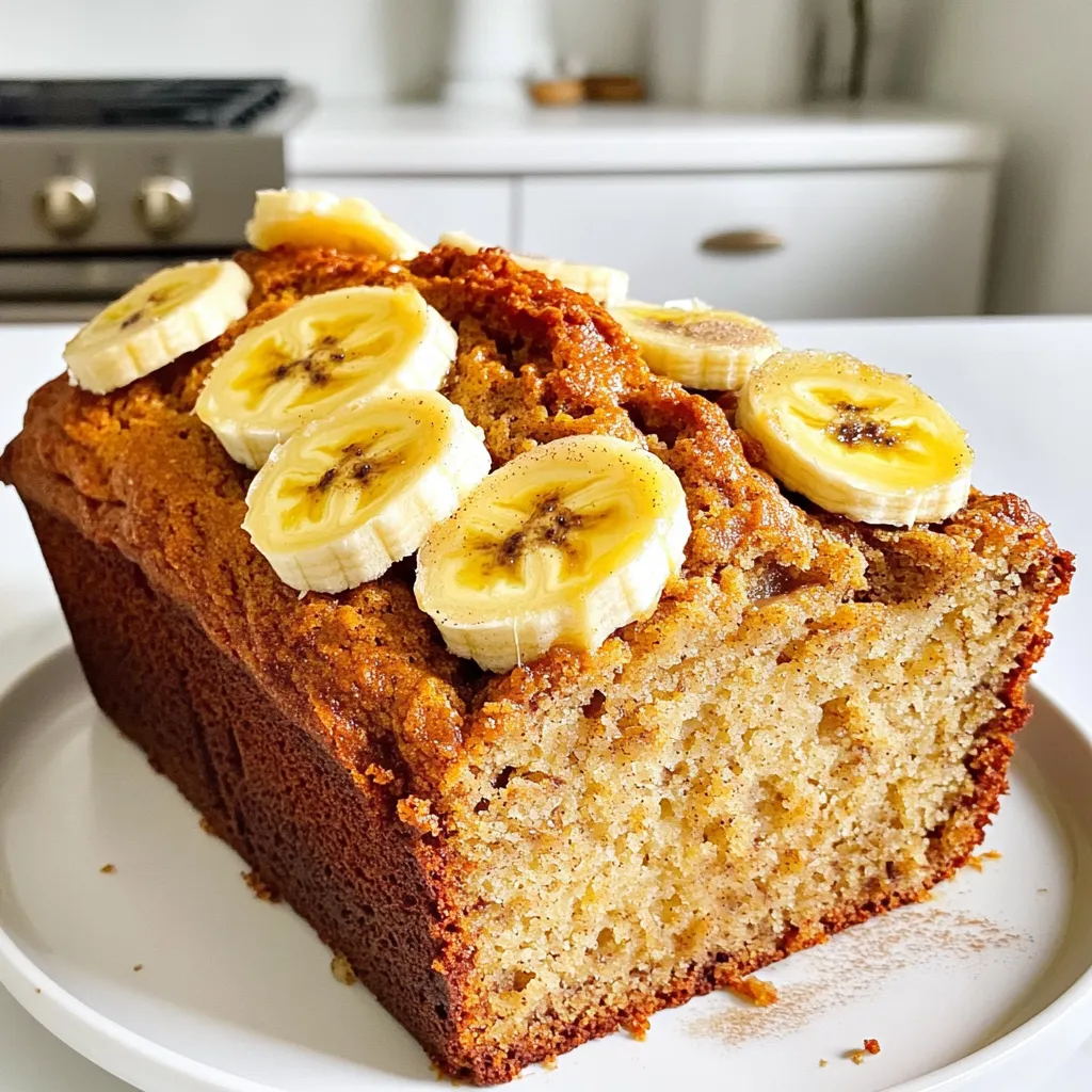Braune Butter Bananenbrot Geschmackvolle Kreation