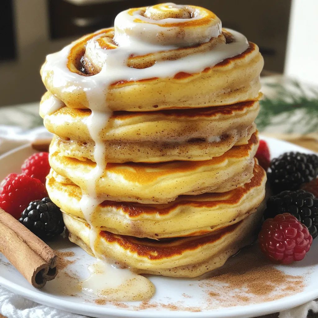 Cinnamon Roll Pancakes Leckerer Genuss für alle