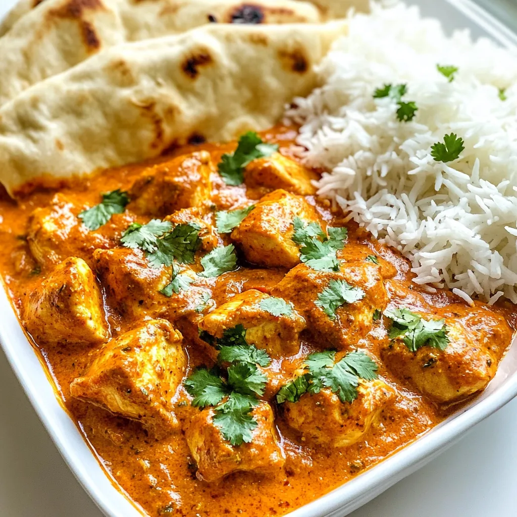 Delikates Chicken Tikka Masala Einfach Zubereiten