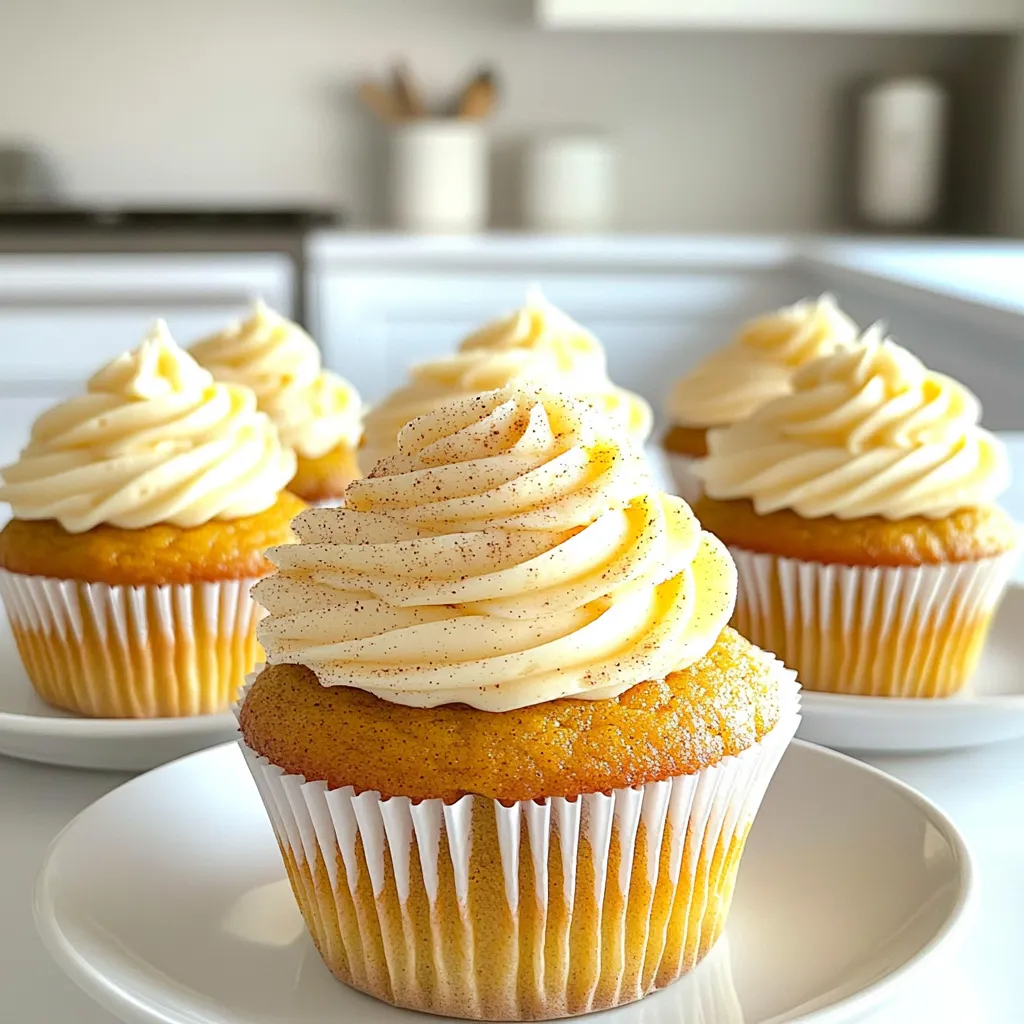 Kürbis Chai Latte Cupcakes Einfach und Lecker Backen