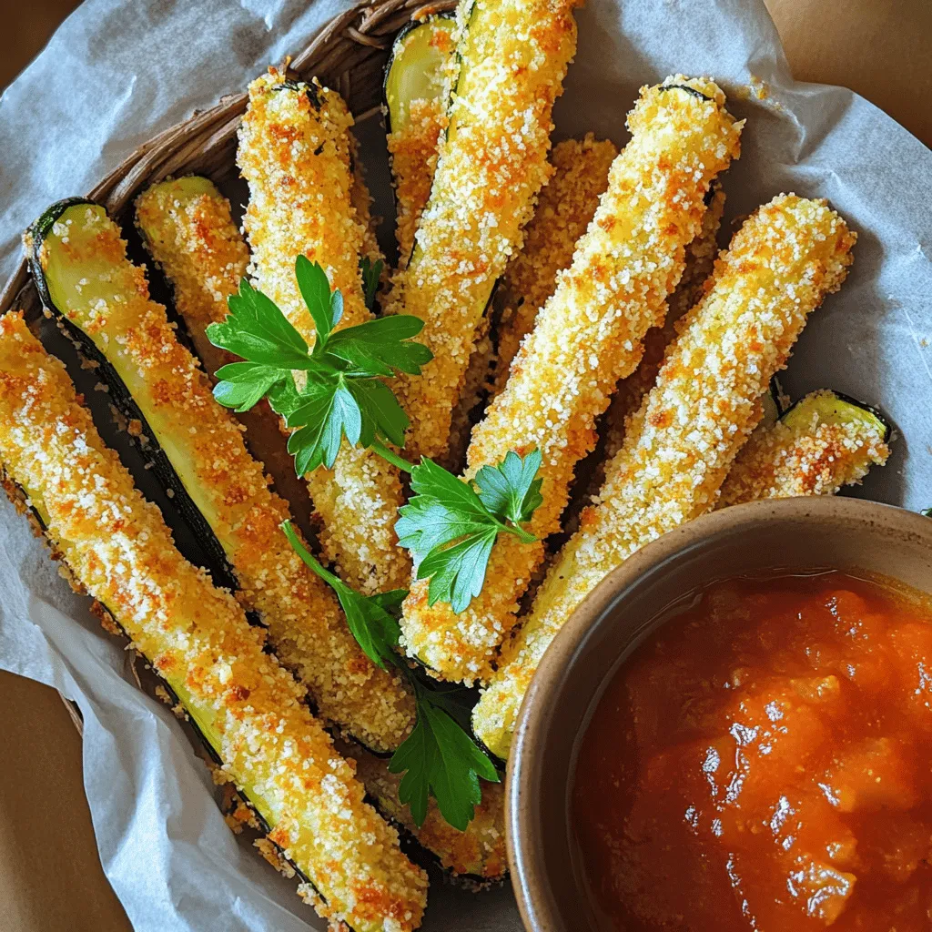 Baked Parmesan Zucchini Fries Lecker und Gesund Genießen