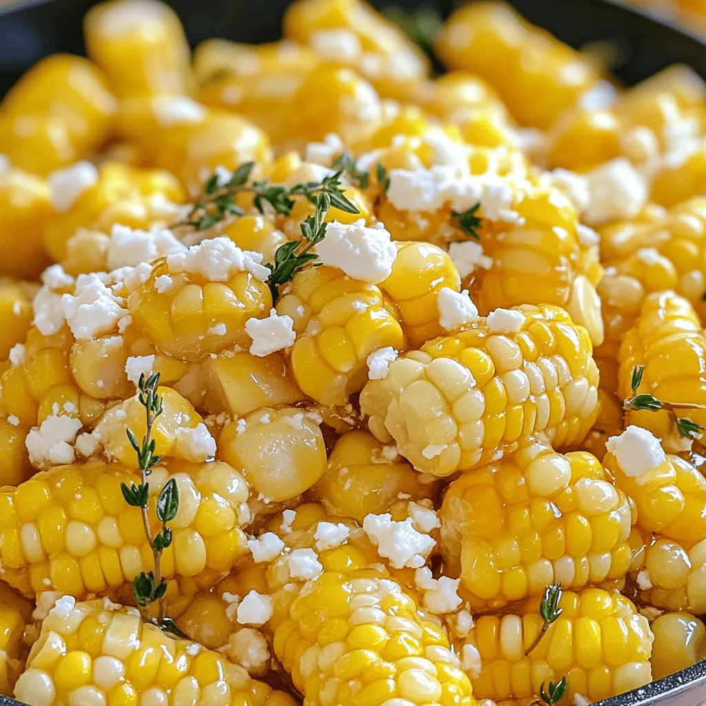 Honigbutter-Pfannenmais köstlich und einfach zubereiten