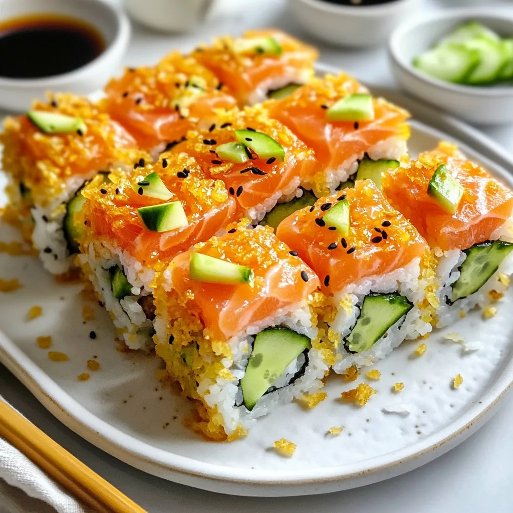 Crispy Rice Sushi Einfaches Rezept für Knusprigkeit