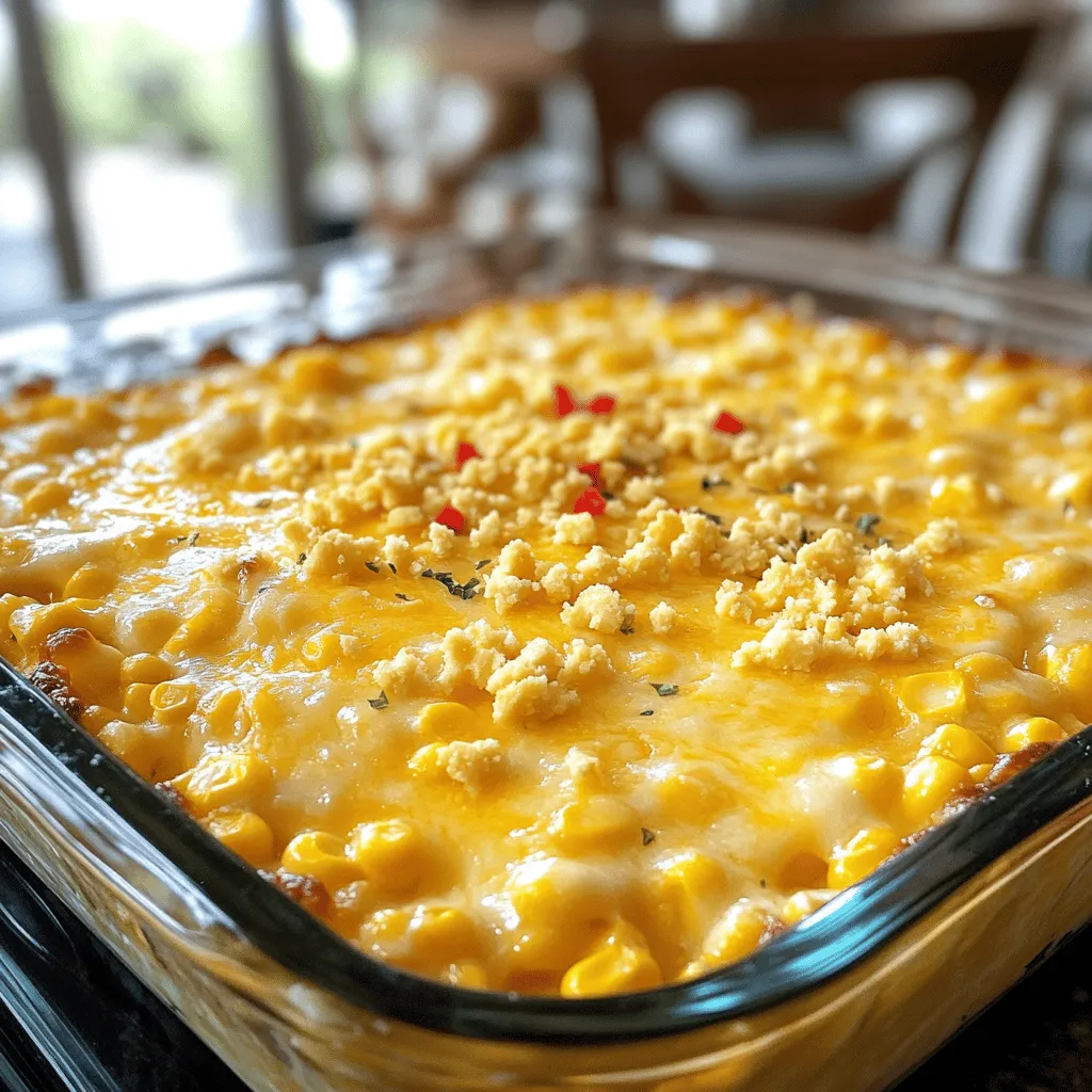 Käse-Mais-Auflauf Köstlich und Einfach Für Jeden