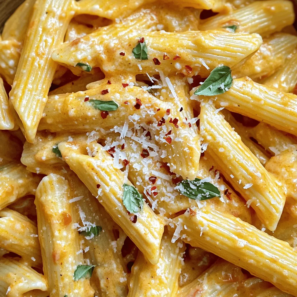 Cremige Vodka Pasta Schnelle und Einfache Zubereitung