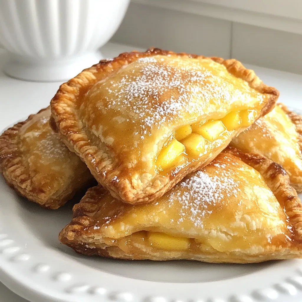 Luftfritteuse Apfel-Handpasteten Schnelle und Leckereien