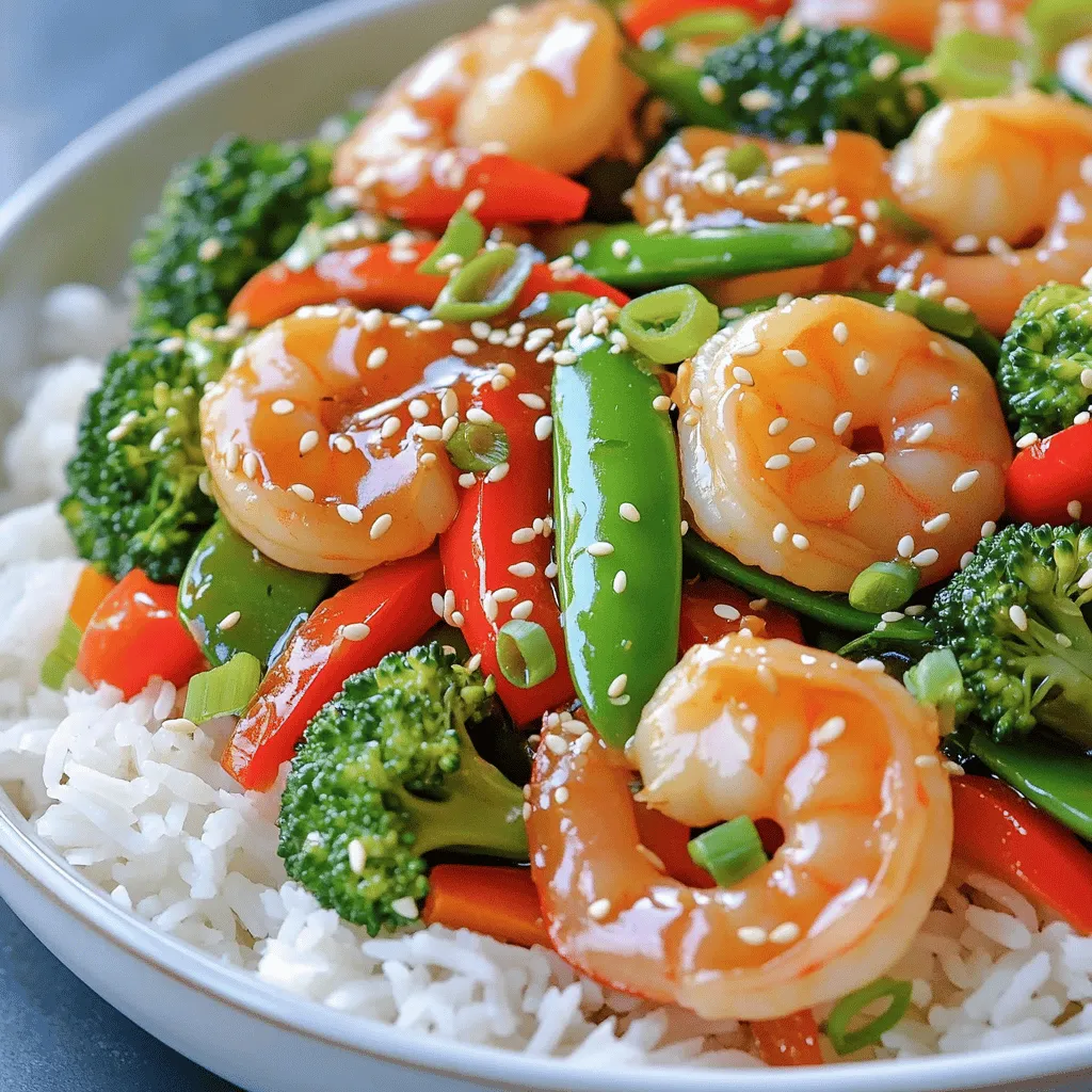 Honigknoblauch-Garnelen-Pfanne Einfache und Leckereien