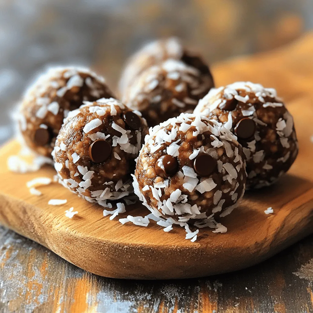 Schokoladen-Haselnuss Energie Bälle kraftvoll snacken