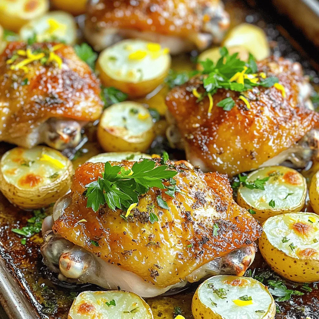 Herb Roasted Chicken and Potatoes Sheet Pan Genuss