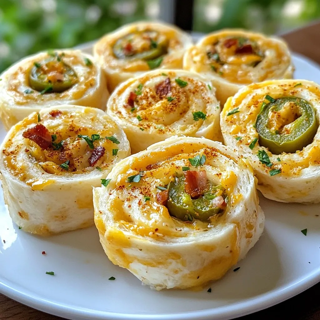 Jalapeño Popper Pinwheels Einfache und leckere Snacks