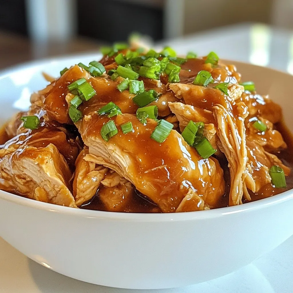 Crockpot Bourbon Chicken Herzhaft und Einfache Zubereitung