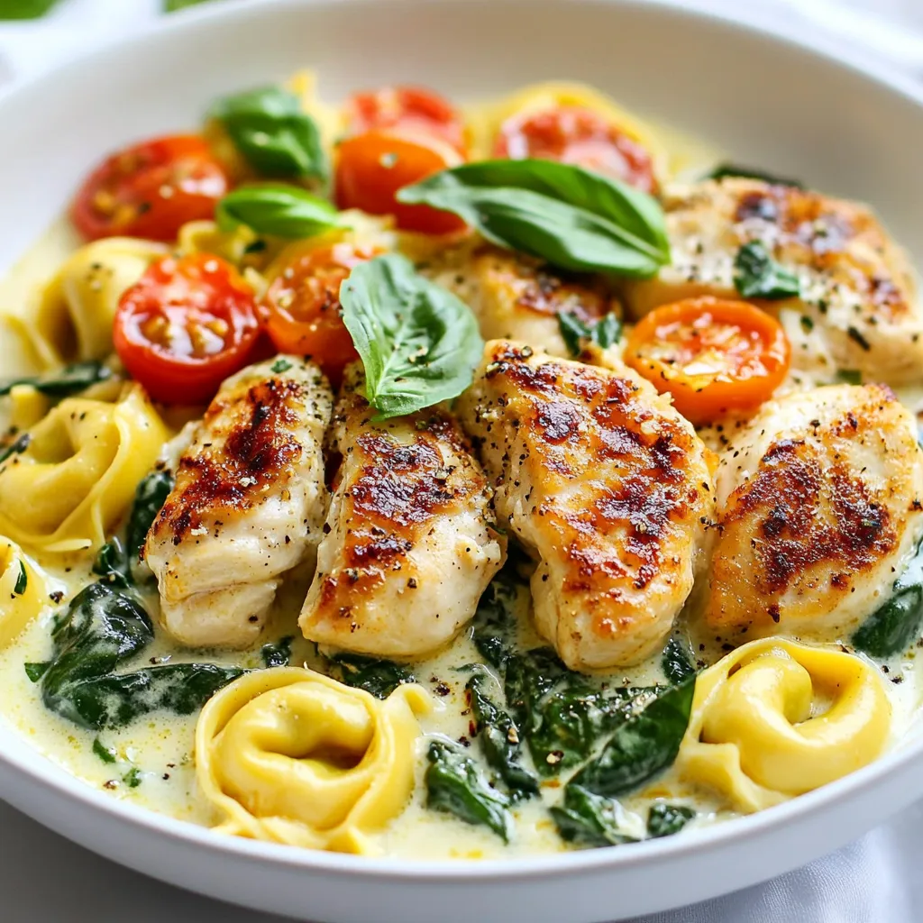 Marry Me Chicken Tortellini Einfaches Rezept genießen