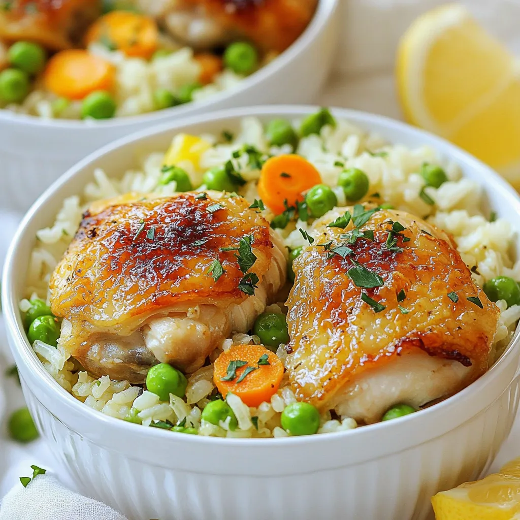 Schnelles Instant Pot Hühnchen und Reis Gericht