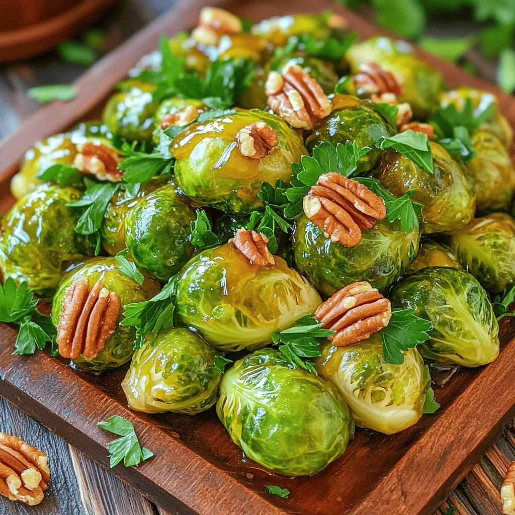 Maple Glazed Brussels Sprouts Köstliches Rezept