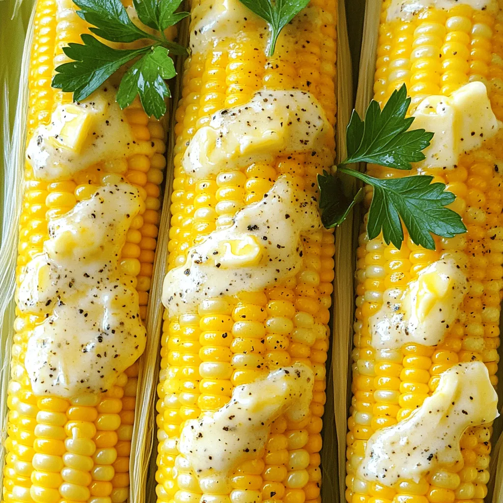 Zitronenpfeffer-Maiskolben köstlich und einfach zubereiten