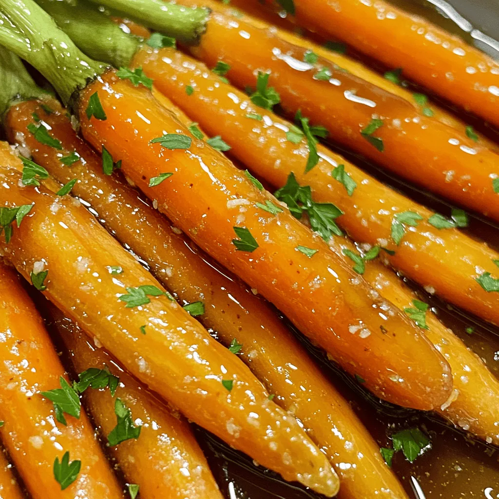 Honey Maple Glazed Carrots Sau lecker und einfach