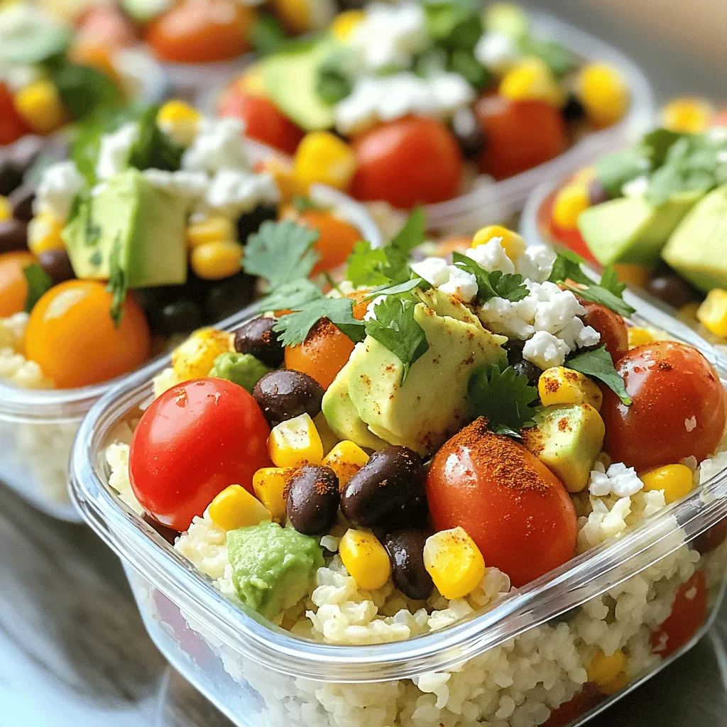 Cauliflower Rice Bowl Kraftvolle Nährstoff-Balance