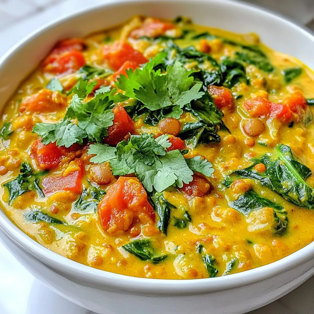 Kokos-Linsen-Curry schmackhaft und einfach zubereiten