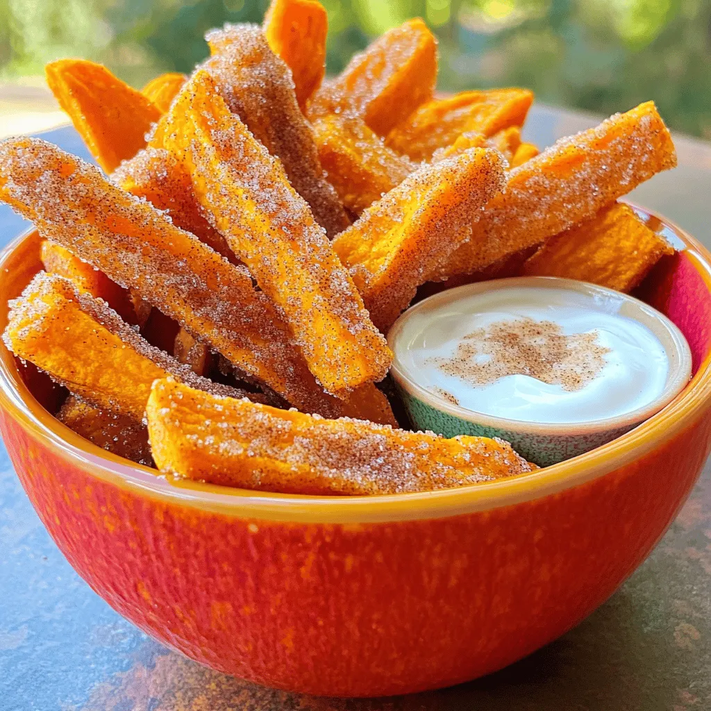 Cinnamon Sugar Sweet Potato Fries Einfach und Lecker