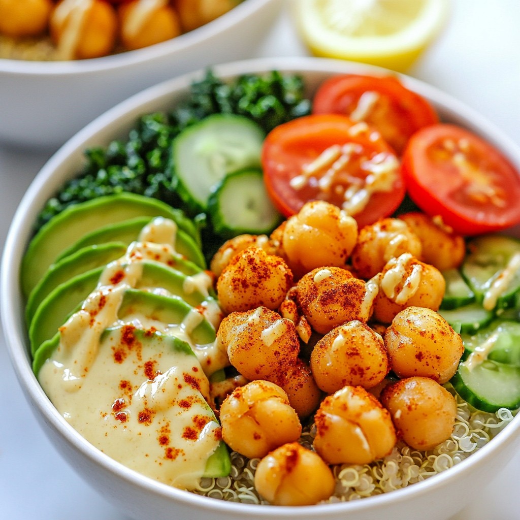 Crispy Chickpea Power Bowls Gesund und Sättigend