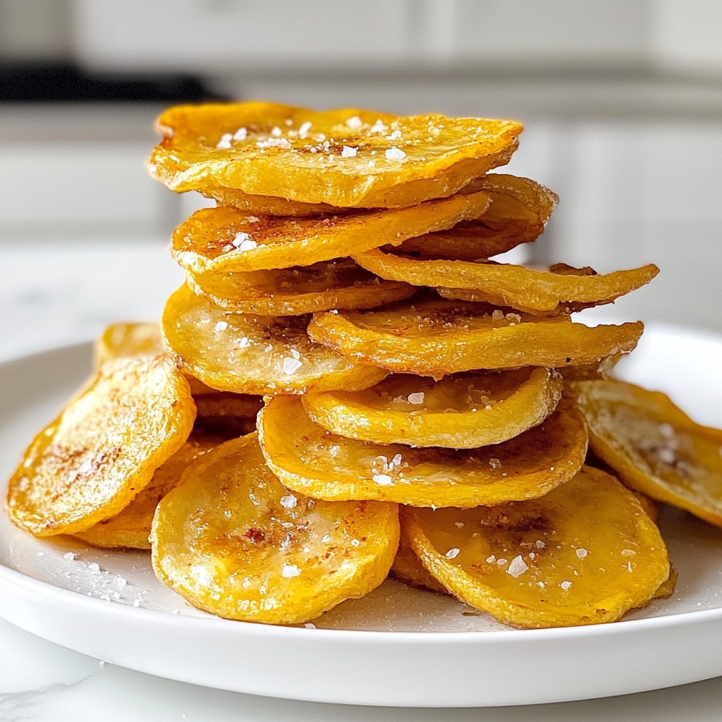 Air Fryer Plantain Chips Knusprig und Einfach Zubereiten